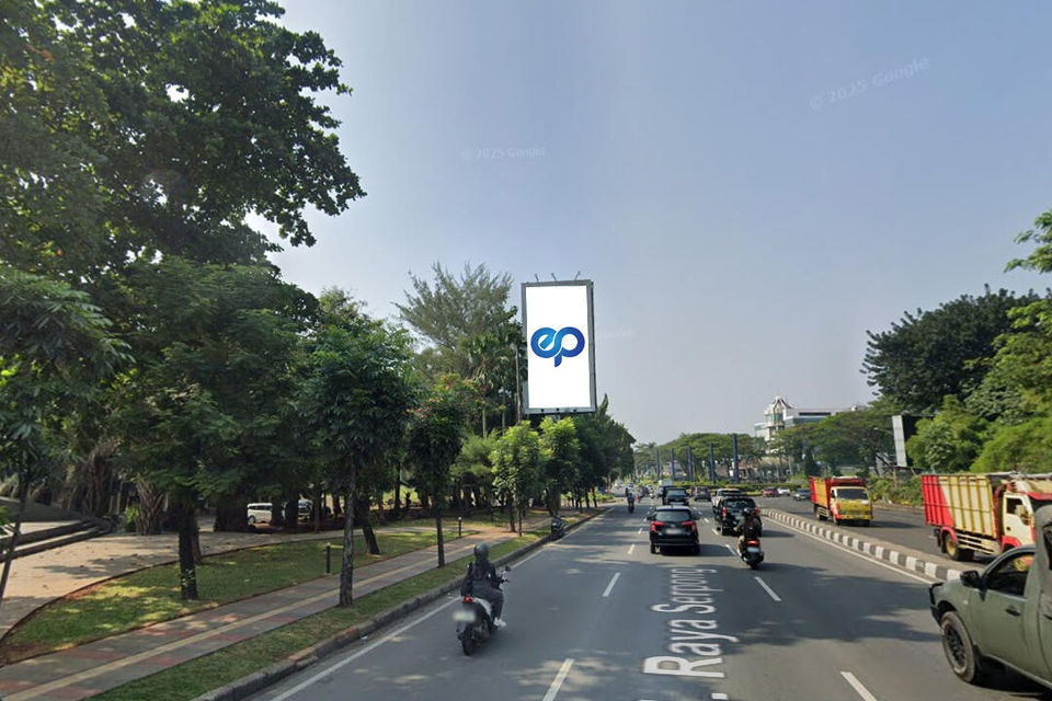 Billboard at Jl. Raya Serpong - Melati Mas area (to BSD City), Tangerang Selatan