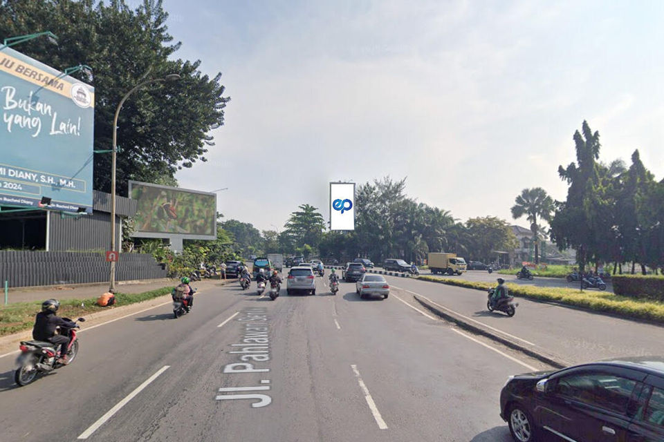 Billboard at Jl. Raya Serpong - Melati Mas area (to BSD City), Tangerang Selatan