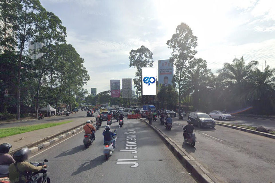Billboard at Jl. Jend. Sudirman (Tangcity), Tangerang