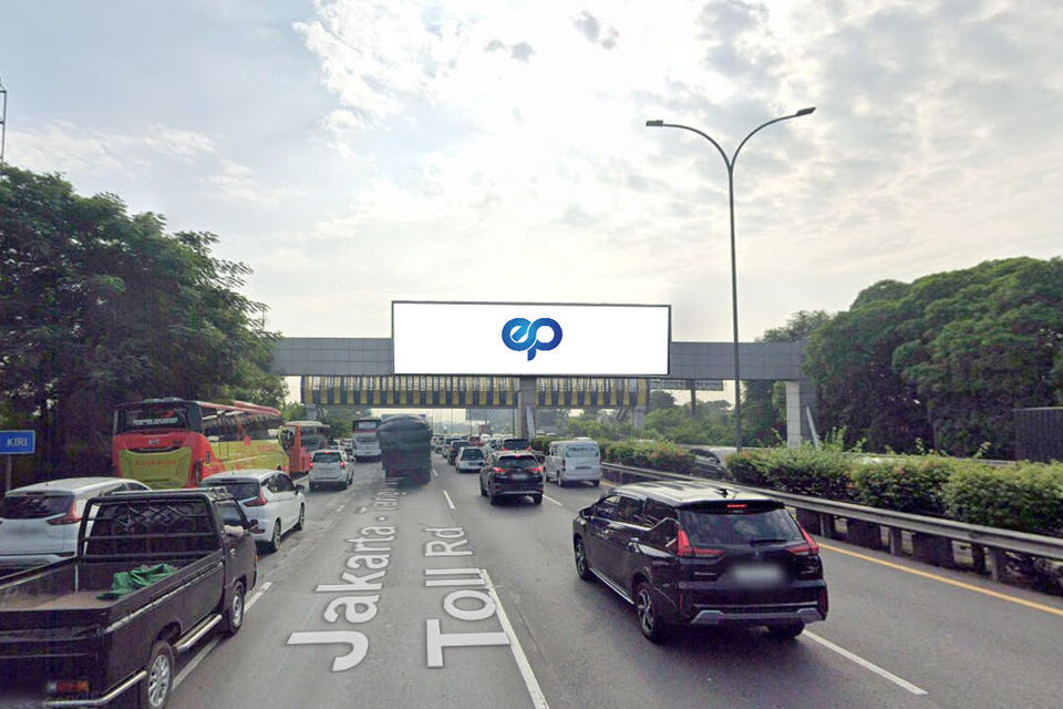 Billboard at Tol Jakarta Tangerang Toll Road ( KM 11+550BY ), Tangerang