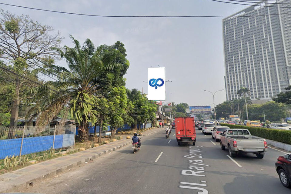 Billboard at Jl. MH. Thamrin (Tifico Serpong), Tangerang