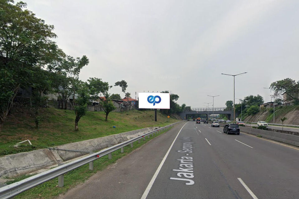 Billboard at Jl. Jakarta - Serpong (KM 08+200 A), Tangerang Selatan