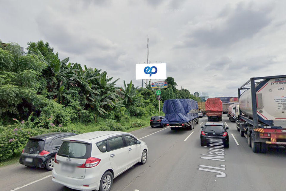 Billboard at Tol Jakarta Tangerang KM 13+300A, Tangerang