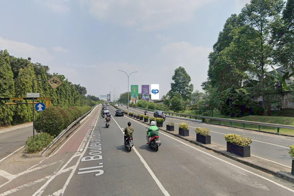 Billboard at Jl. Boulevard Bintaro (Fly Over), Tangerang Selatan