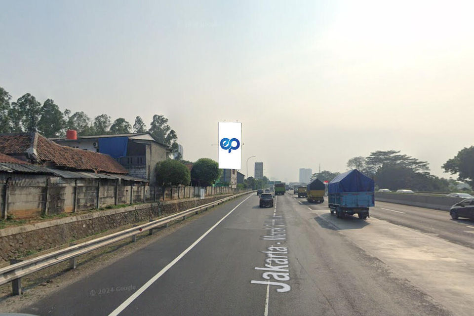 Billboard at Tol Jakarta Tangerang KM 17 + 900 A (Exit Tol Serpong), Tangerang