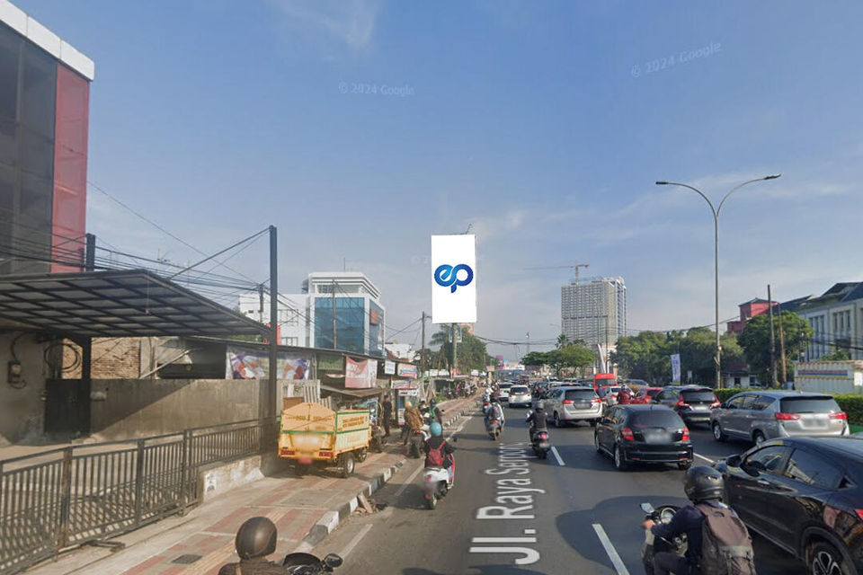 Billboard at Jl. Raya Serpong, Tangerang Selatan