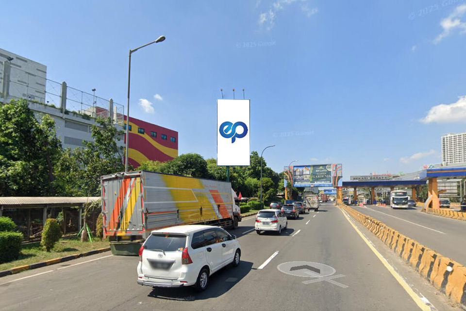 Billboard at TOL GATE BEKASI BARAT 1 RUMIJA (KM. 12+350 A), Bekasi