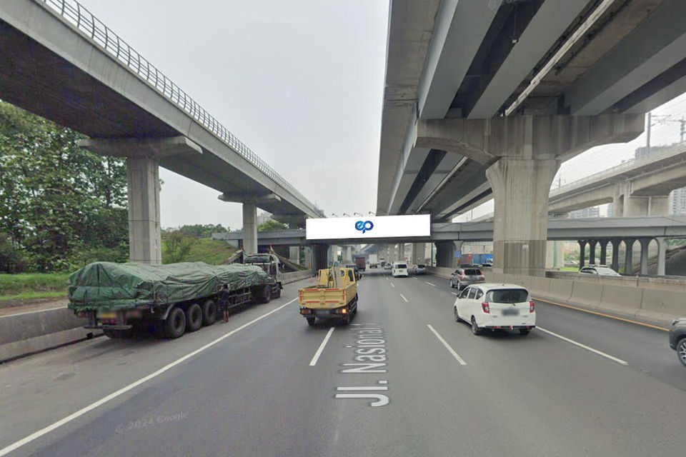 Billboard at Tol Jakarta Cikampek KM.13+500 A, Bekasi