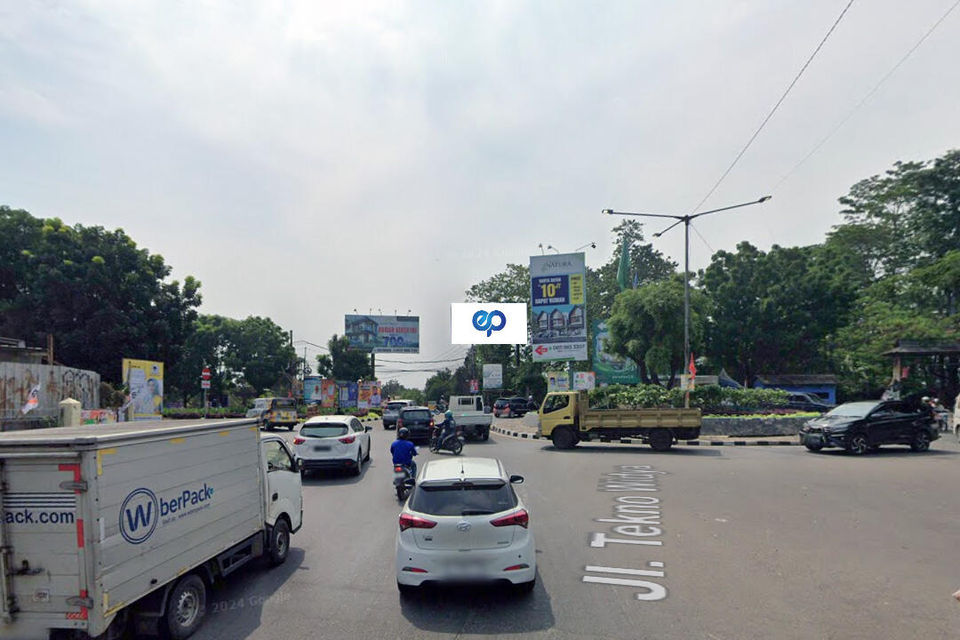Billboard at JL. Raya Serpong (Bunderan Batan Indah), Tangerang Selatan