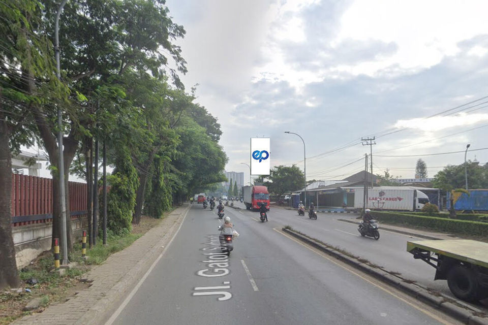 Billboard at JL. Gatot Subroto, Tangerang