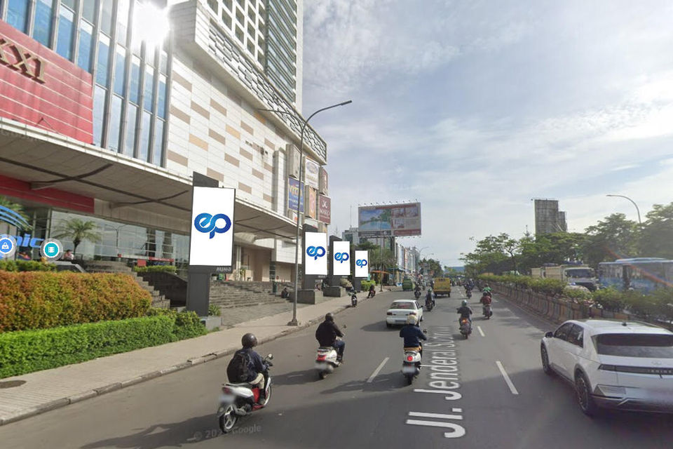 Videotron at Jl. Jend. Sudirman (Tangcity), Tangerang