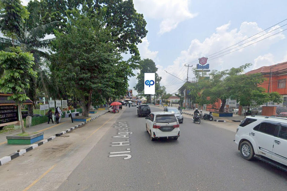 Billboard at Jl. H. Agus Salim, Jambi
