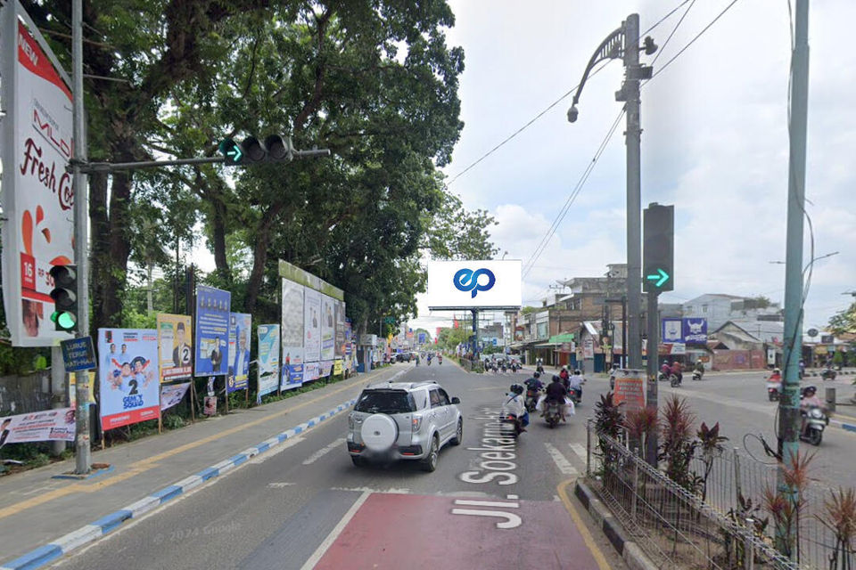Billboard at Jl. Jend Sudirman ( Median ) Thehok, Jambi
