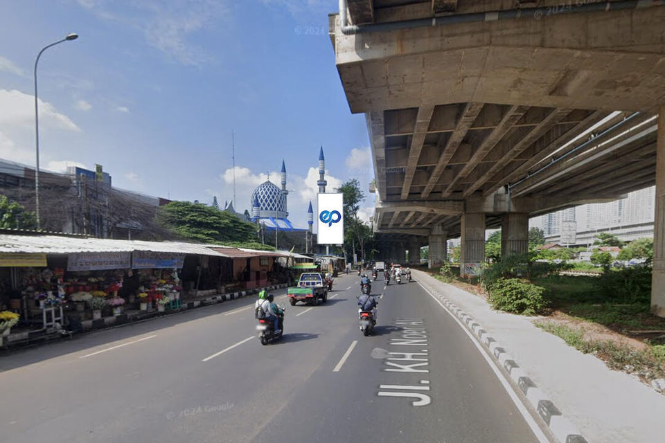 Billboard at Jl. Noer Ali Kalimalang (Depan Bank Muamalat), Bekasi