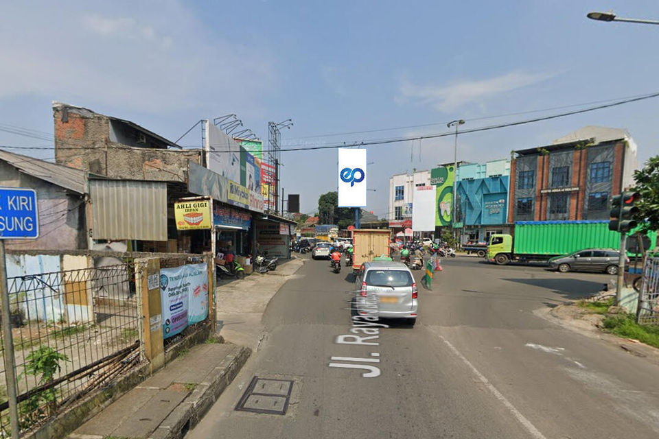 Billboard at Jl. Raya Jatiasih (Pertigaan Jl. Raya Jatiasih - Jl. Raya Pekayon, Bekasi