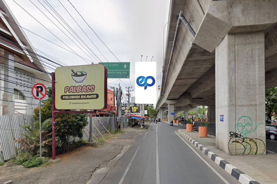 Billboard at JL. AP. Pettarani (depan PWI), Makassar