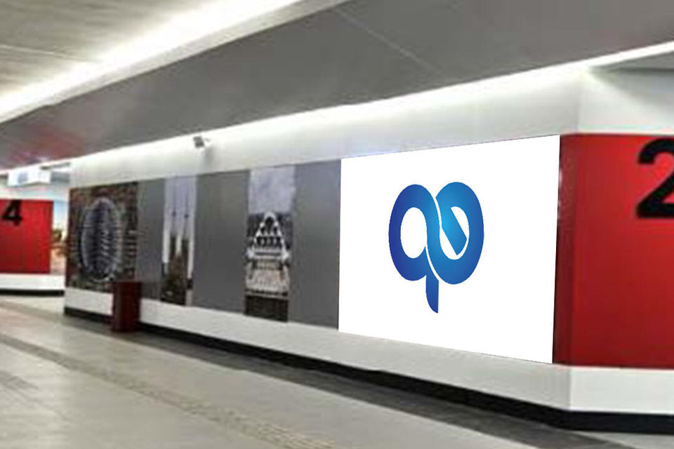 Billboard at Stasiun KCIC Tegal luar - Tunnel Branding 2, Kab Bandung