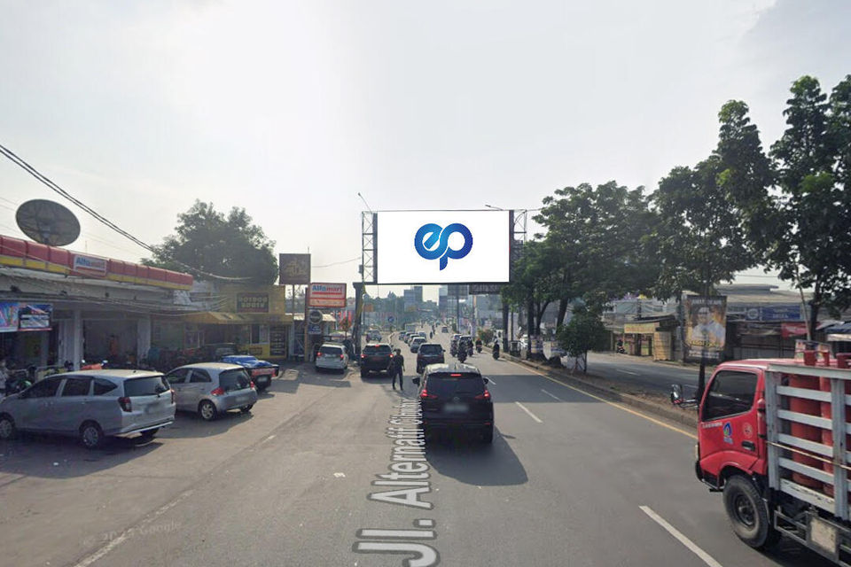 Videotron at JL. Alternatif Cibubur (Enterance Tol Jatikarya), Bekasi