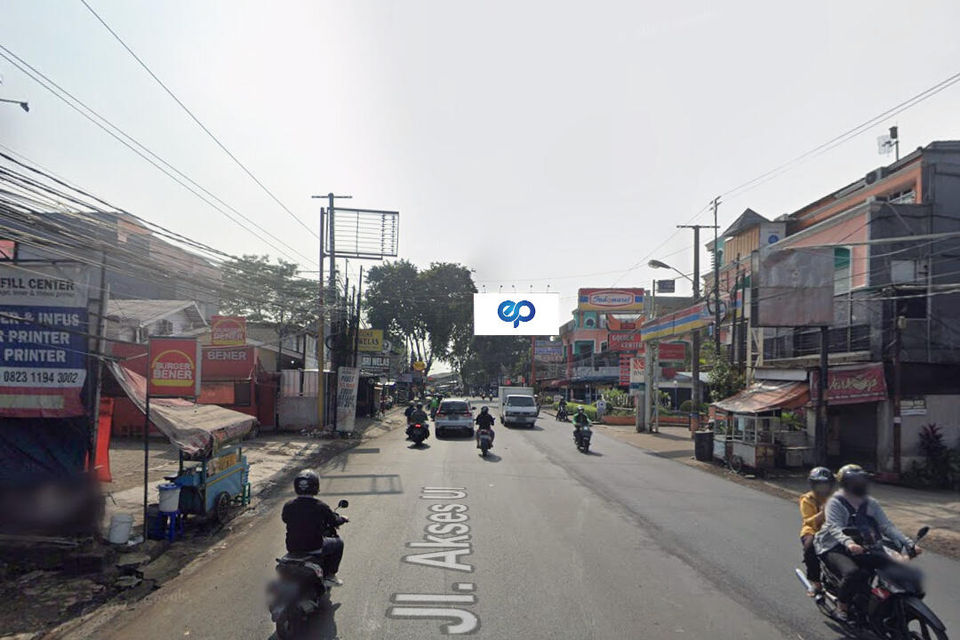 Billboard at JL. Akses UI, Depok