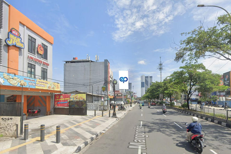 Billboard at JL. Margonda Raya (Bank Jatim), Depok