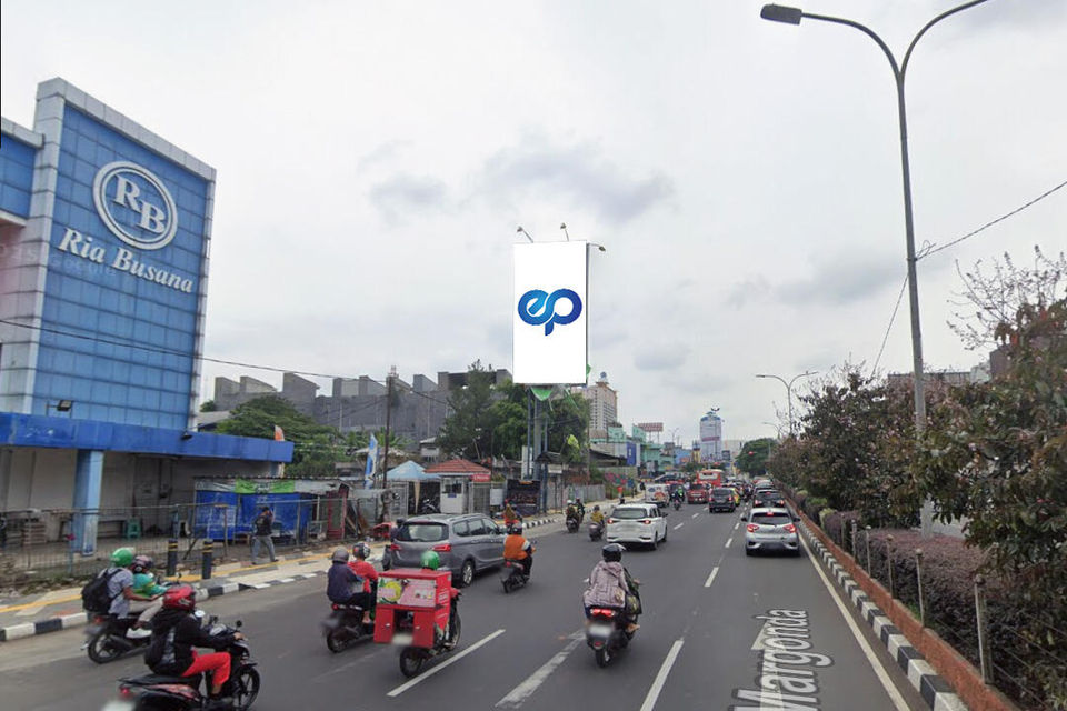 Billboard at JL. Margonda Raya - Mobil88, Depok