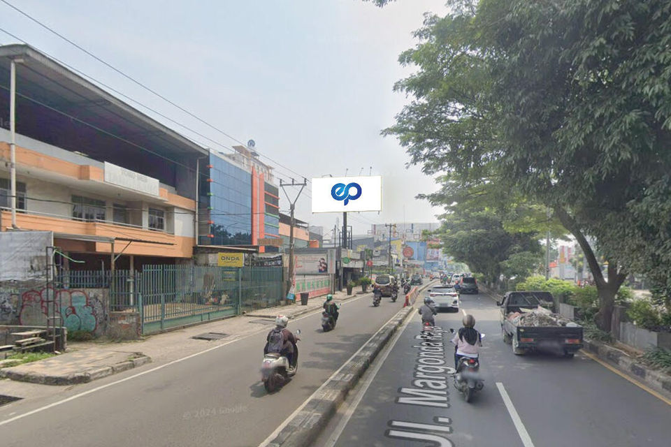 Billboard at JL. Margonda Raya - Ruko Graha (to Depok), Depok