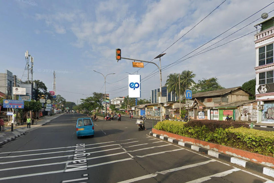 Billboard at JL. Margonda Raya (Kopi Nako), Depok