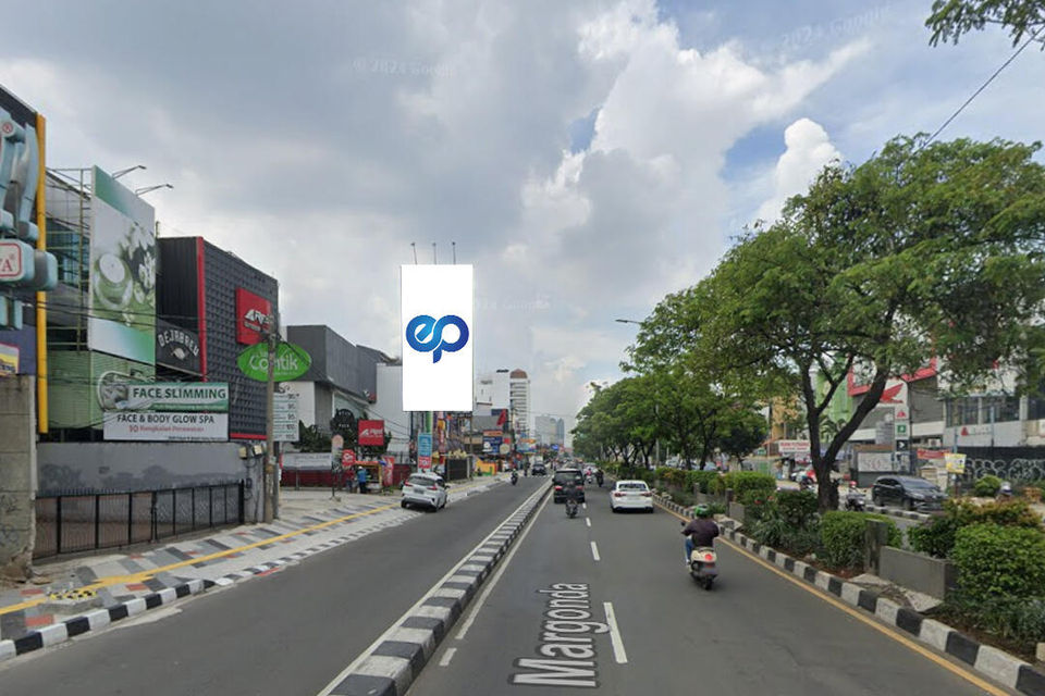 Billboard at Jl. Margonda Raya (Depan Arei), Depok