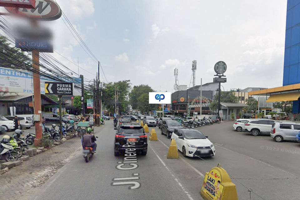 Videotron at JL. Cinere Raya - Informa Cinere, Depok