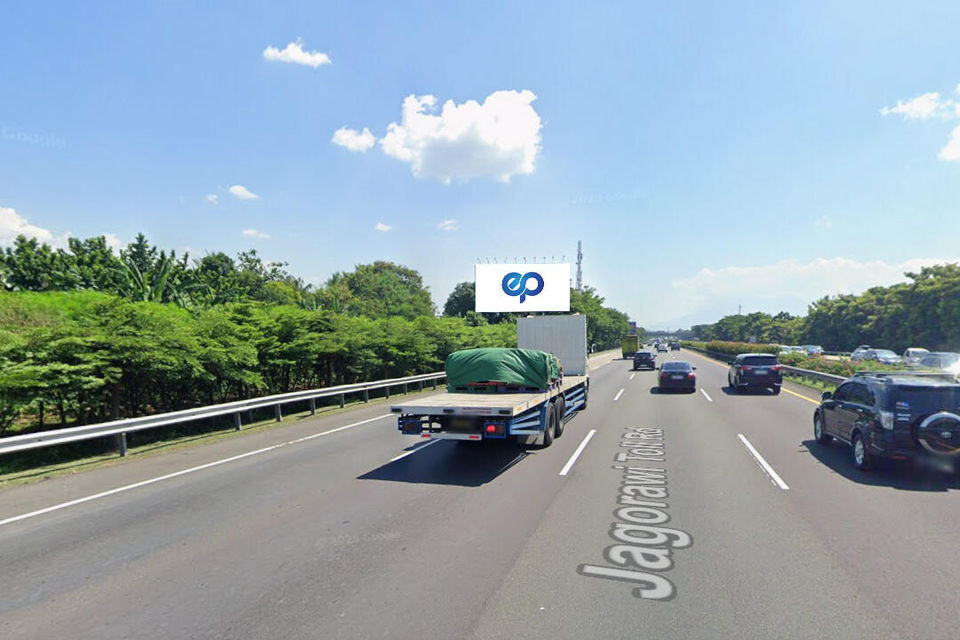 Billboard at TOL Jagorawi KM 30+050A, Bogor