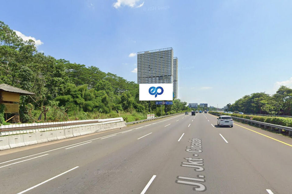 Billboard at TOL Jagorawi KM 34+100A, Bogor