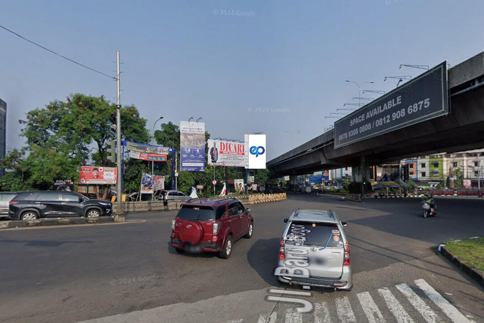Billboard at JL. KH. Soleh Iskandar (Perempatan BORR), Bogor