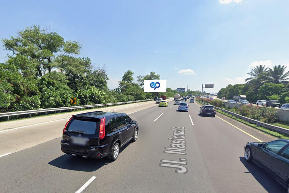 Billboard at TOL Jagorawi KM 22 + 650, Bogor