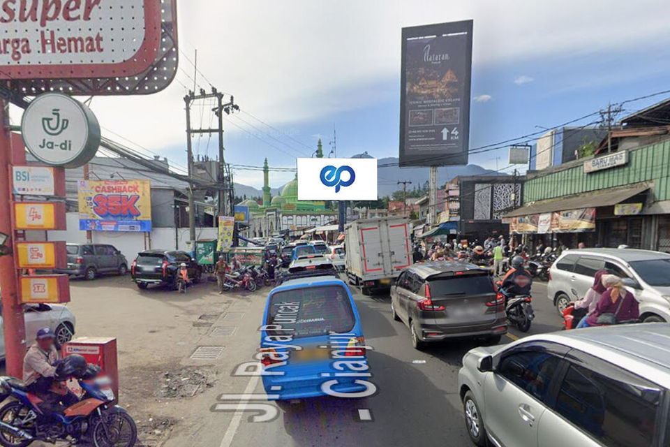 Billboard at JL. Raya Puncak (Pasar Cisarua 2)