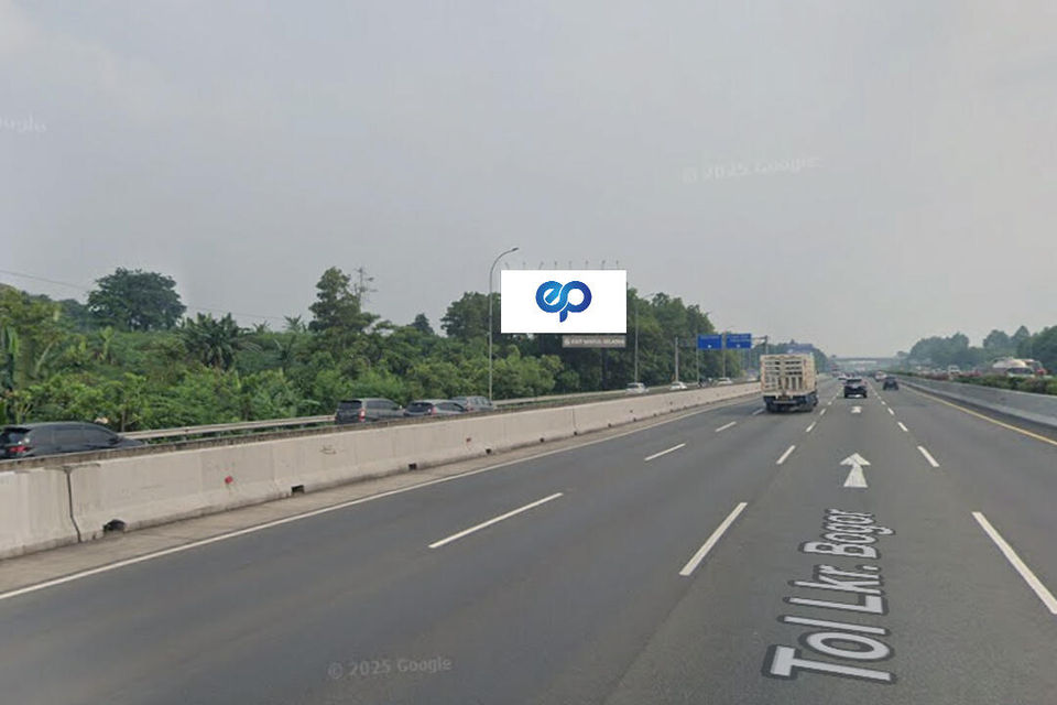 Billboard at TOL Jagorawi Km 36 + 150 A, Bogor