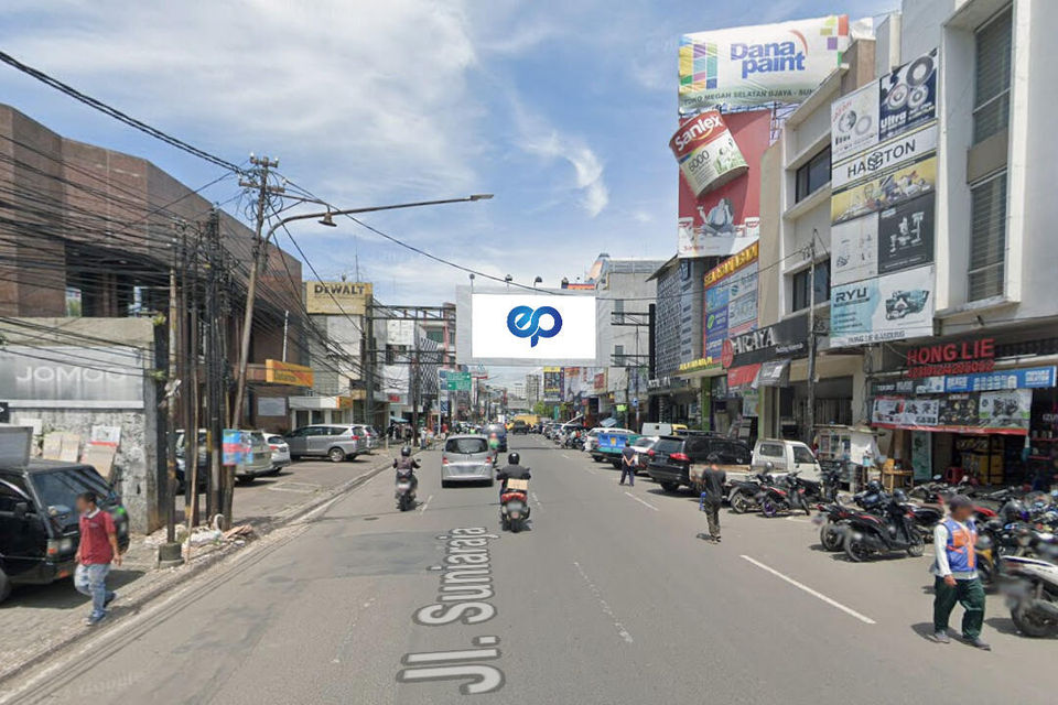 Billboard at JL. Suniaraja, Bandung
