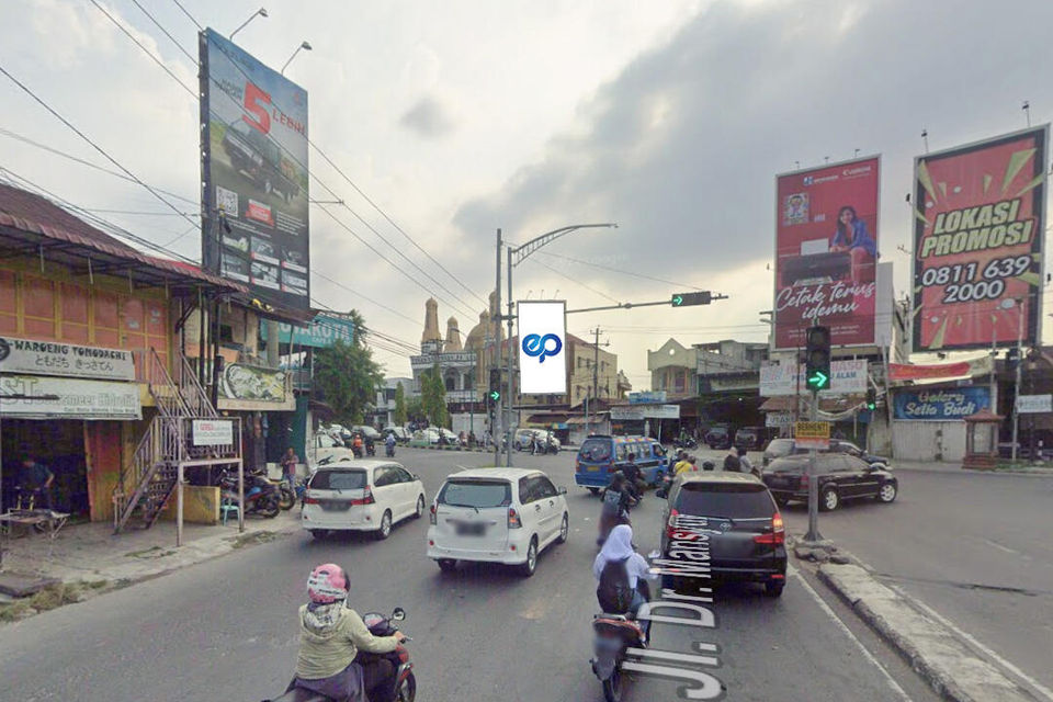 Billboard at JL. Setiabudi sp Dr Mansyur, Medan