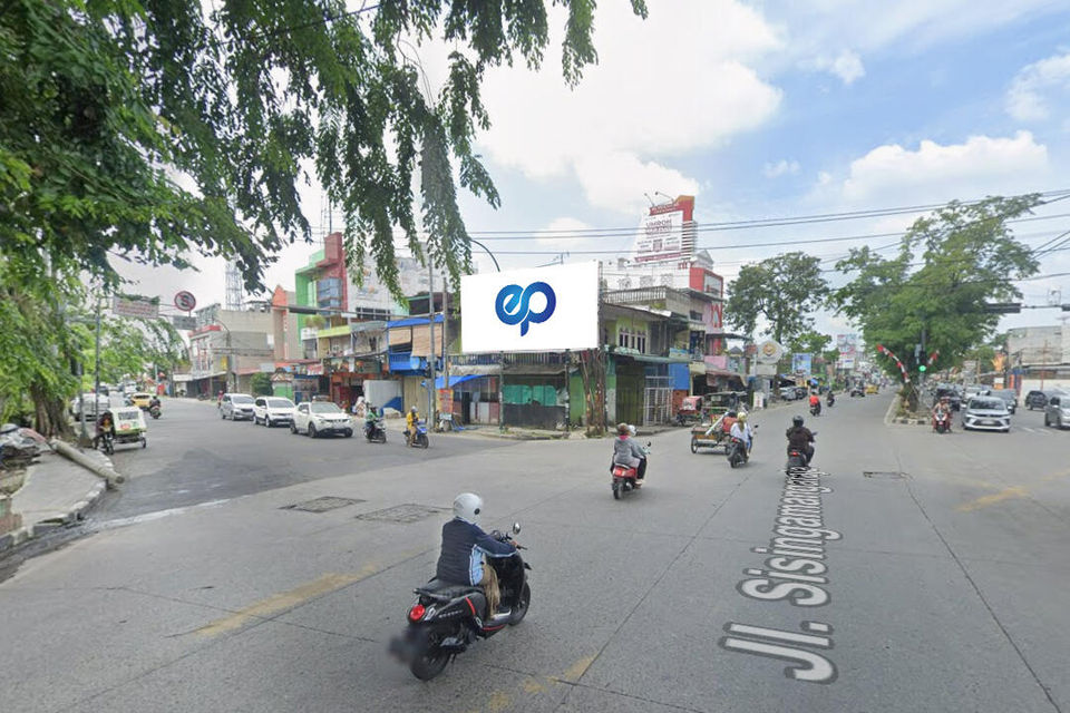 Billboard at JL. SM Raja Simp JI HM Joni, Medan