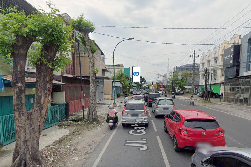 Billboard at Jl. Gaharu Simpang Jl. Adam Malik, Medan