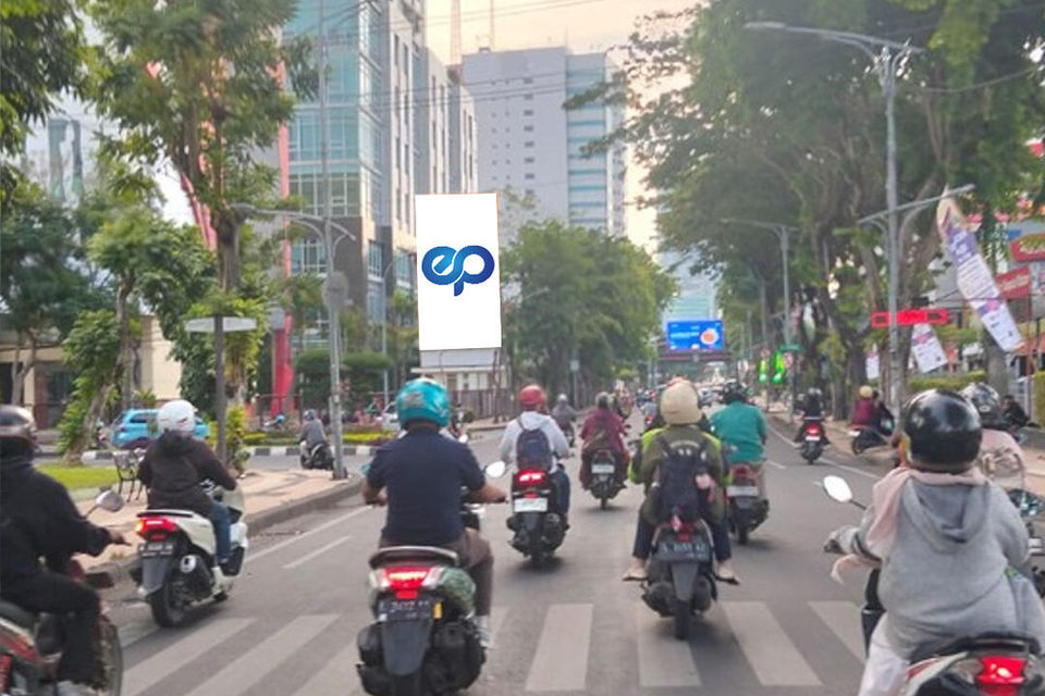 Billboard at JL. Pemuda (Grapari Telkomsel), Surabaya