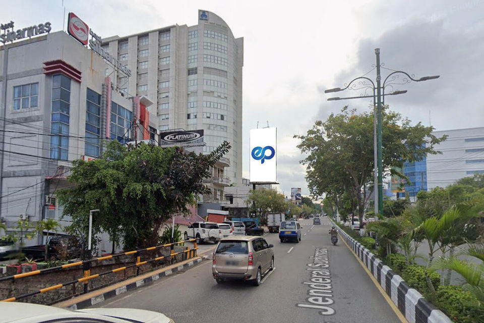 Billboard at JL. Jenderal Sudirman (Bank Sinar Mas), Balikpapan