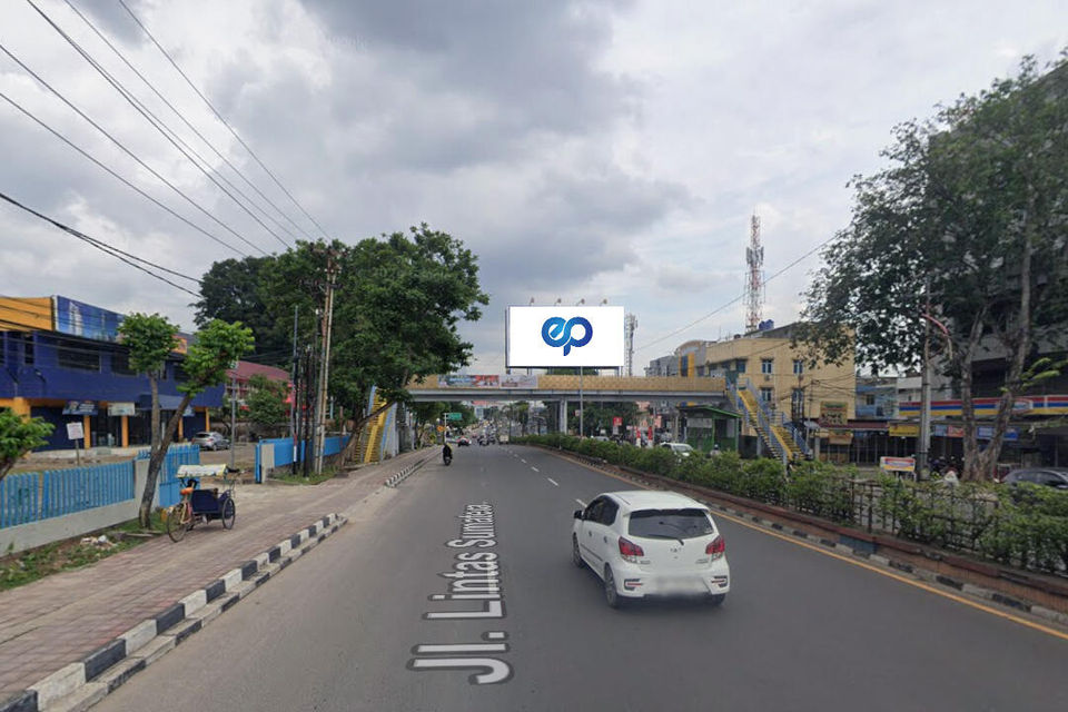 Billboard at JL. Jendral Sudirman JPO SMU 3, Palembang