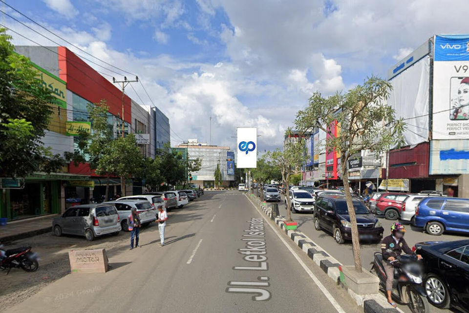 Billboard at JL. Letkol Iskandar (Linda), Palembang