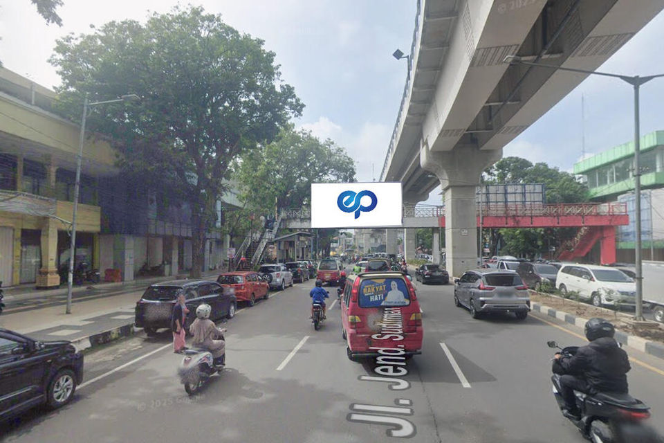 Billboard at JL. Jend Sudirman (JPO Globe), Palembang