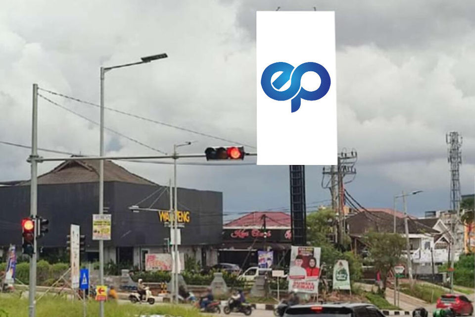 Billboard at Simpang Fly Over Angkatan 66, Palembang