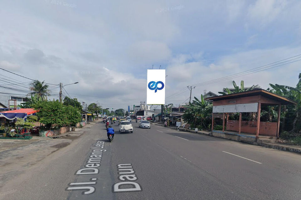 Billboard at JL. Demang Lebar daun, Palembang