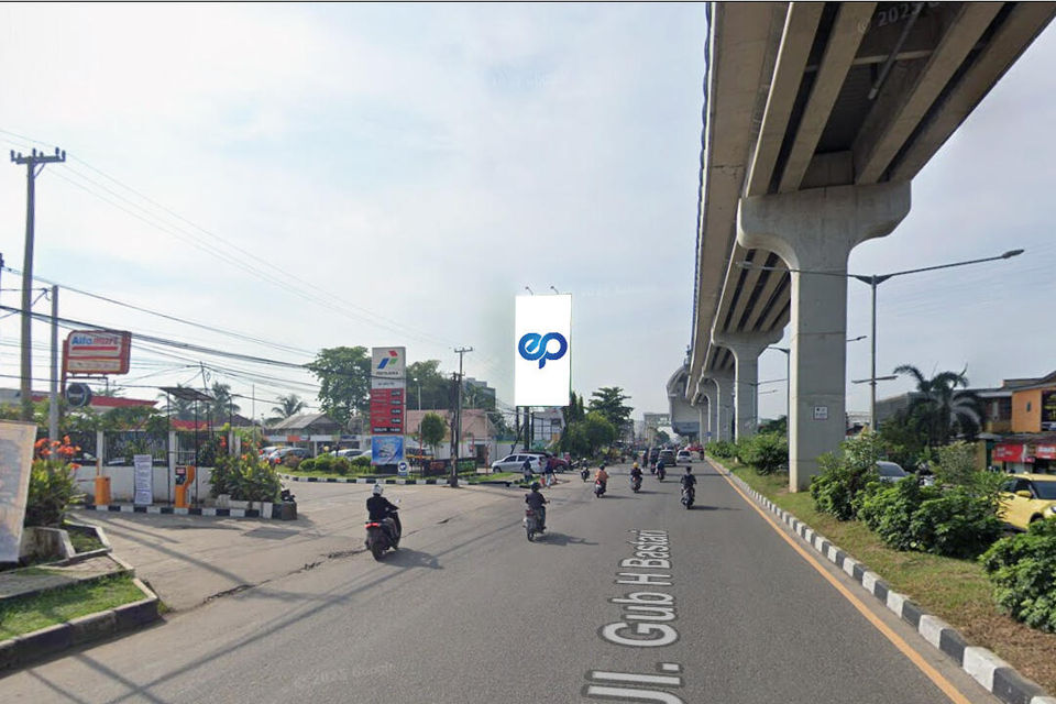 Billboard at JL. Gub. H. Bastari ( menuju Gelora Sriwijaya stadion ), Palembang