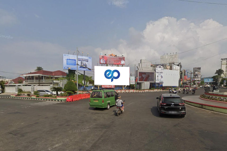 Billboard at JL. Diponegoro - JL A. Yani (Bundaran Gajah) 2, Bandar Lampung