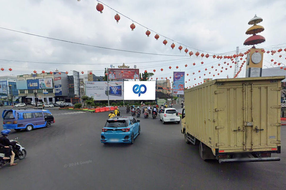 Billboard at JL. Diponegoro - JI. Sudirman (Bundaran Gajah) 2, Bandar Lampung