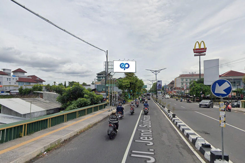Billboard at JL. Jend. Sudirman, Yogyakarta